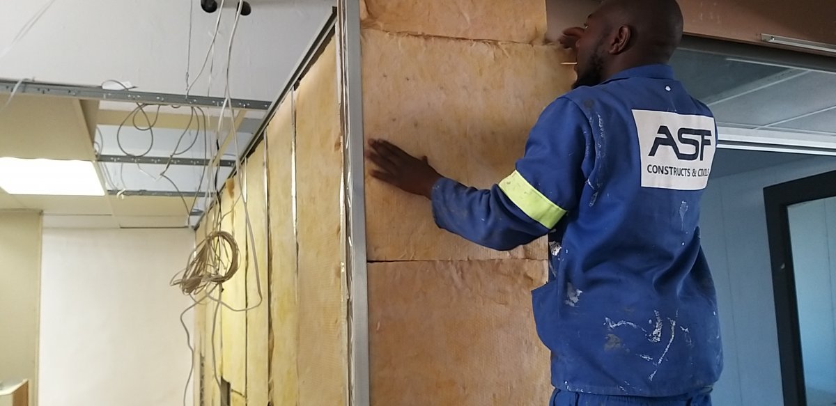 TLB breaking existing concrete during a structural civils project
